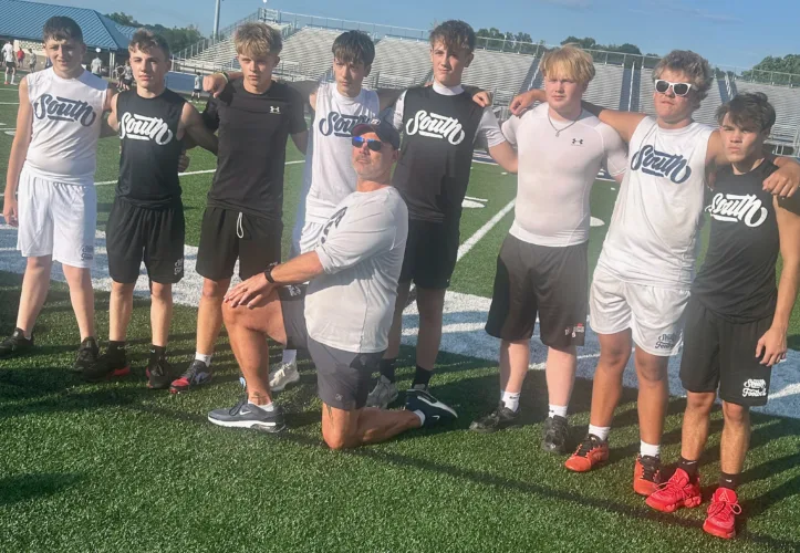 Carrying weight: South football holds annual Iron Man event